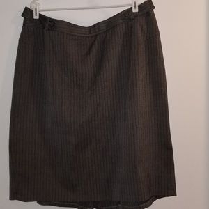 Lane Bryant pinstripe skirt